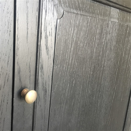 French Wooden Display Cabinet