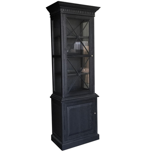 French Wooden Display Cabinet Temple Webster