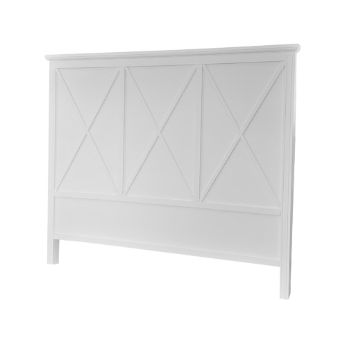 White Aston Wooden Headboard