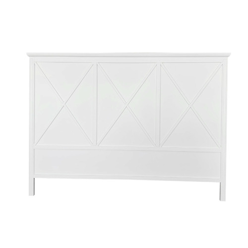 White Aston Wooden Headboard