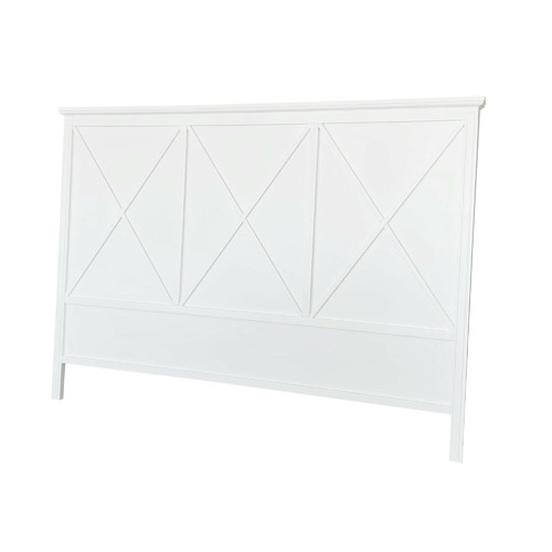 White Aston Wooden Headboard