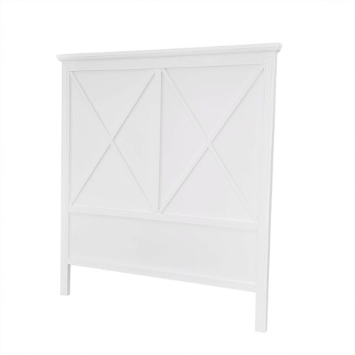 White Aston Wooden Headboard