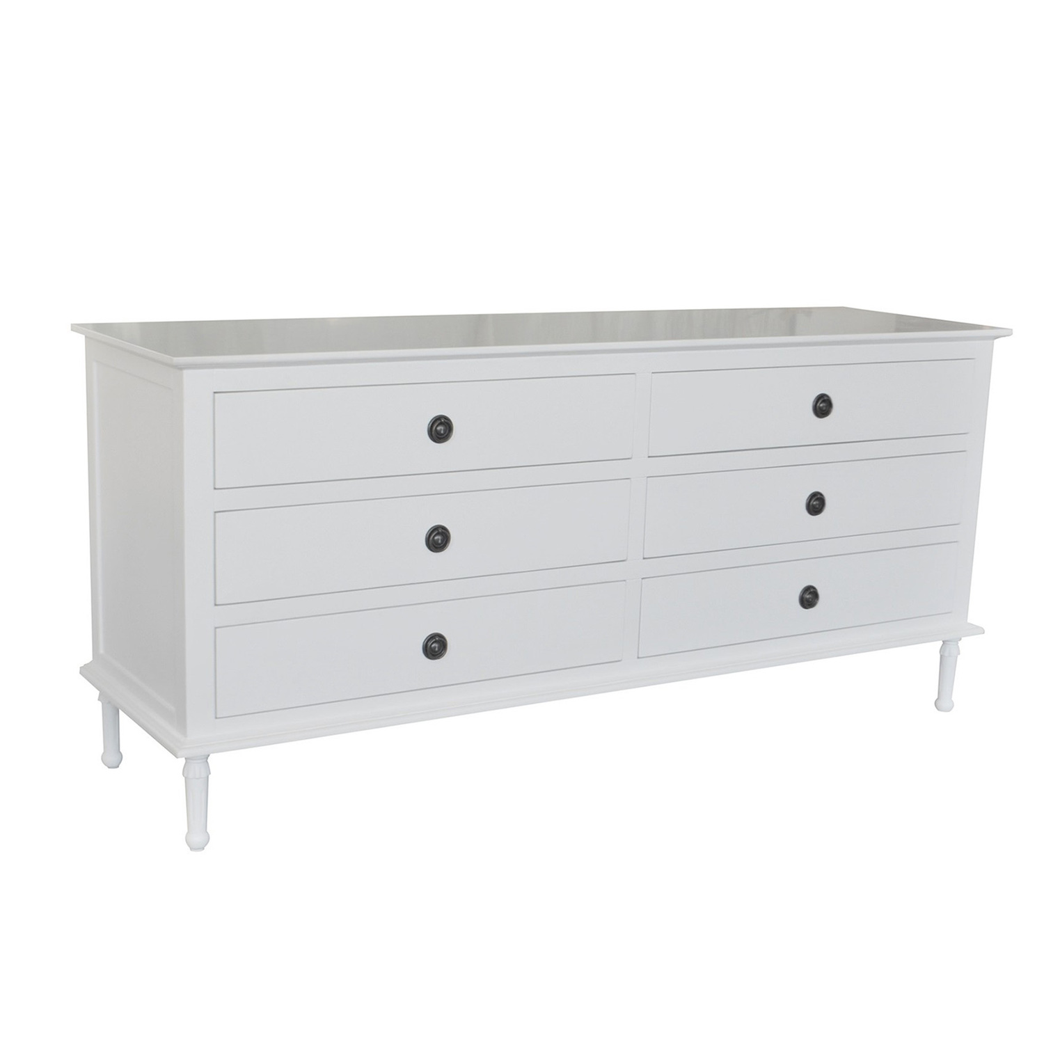 Emmerson 6 Drawer Oak Dresser Temple Webster
