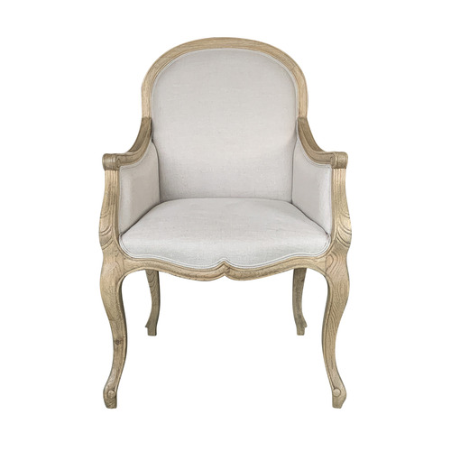 Jessica Oak Wood Armchair