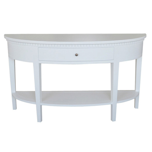 White Corazon Console Table | Temple & Webster