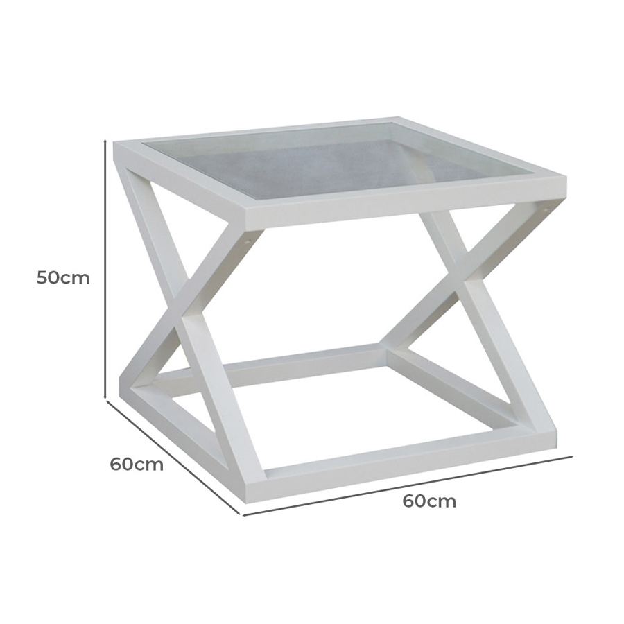 Lorelia Oak Wood Side Table
