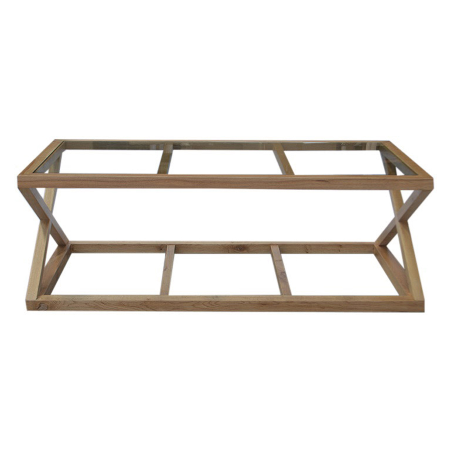 Lorelia Oak Wood Coffee Table