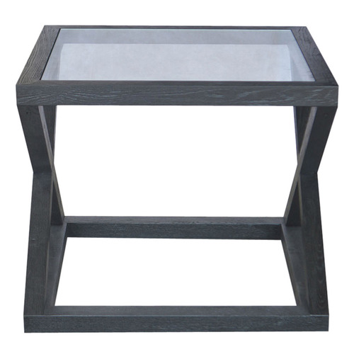 Lorelia Oak Wood Side Table
