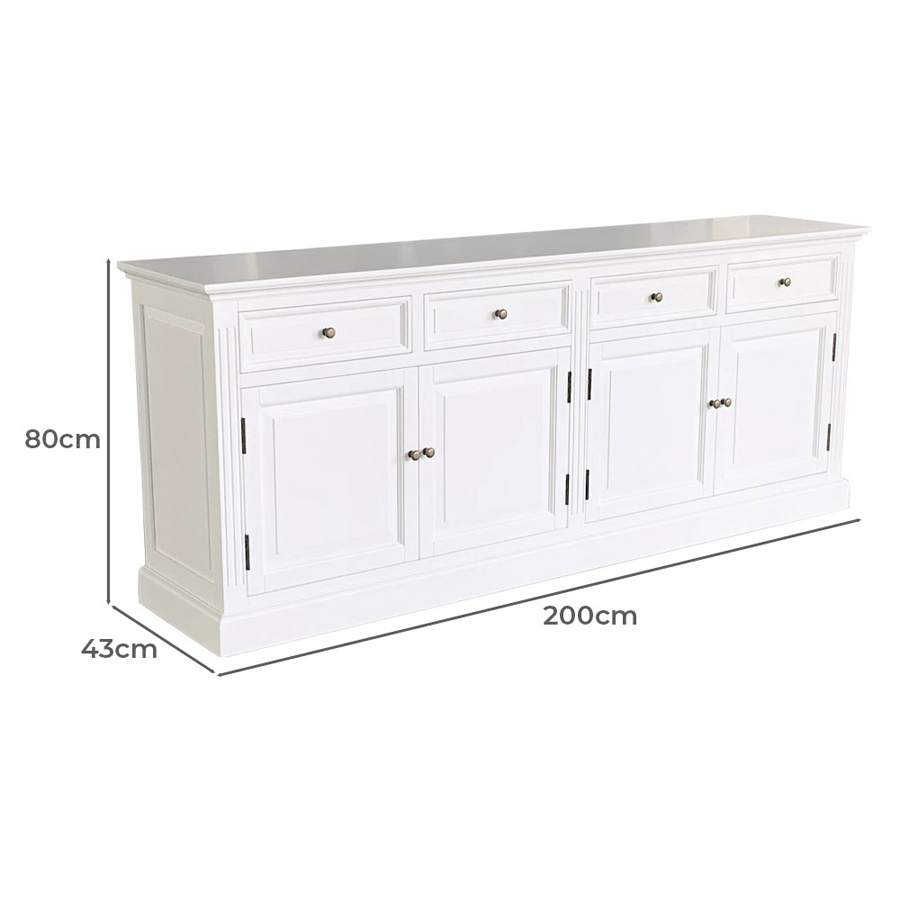Crisostomo 4 Door Sideboard