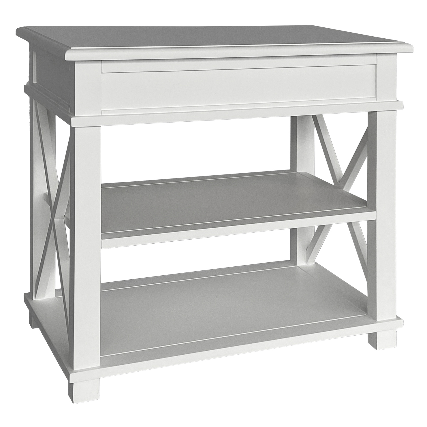 White Austin Console Table
