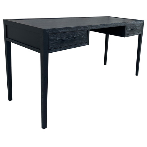 French Oak Wood Writing Desk