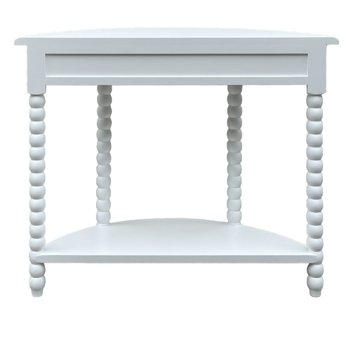 Bobbin Curved Console Table