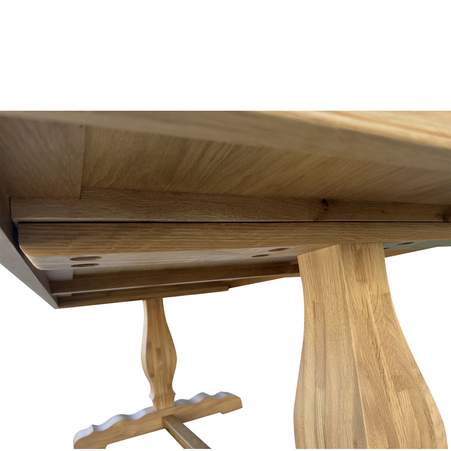 Jovian Oak Wood Dining Table