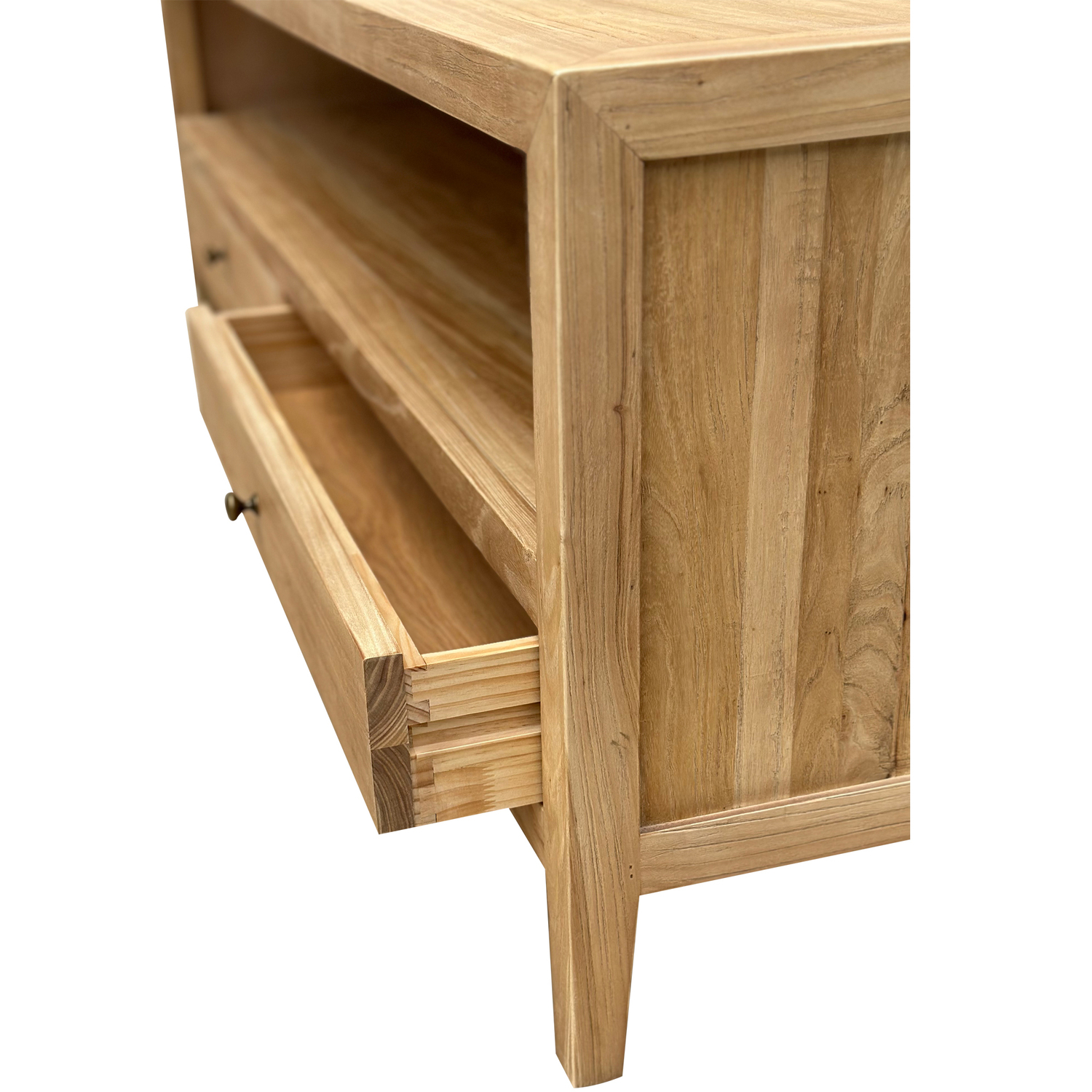 Corwin Reclaimed Elm Wood TV Unit