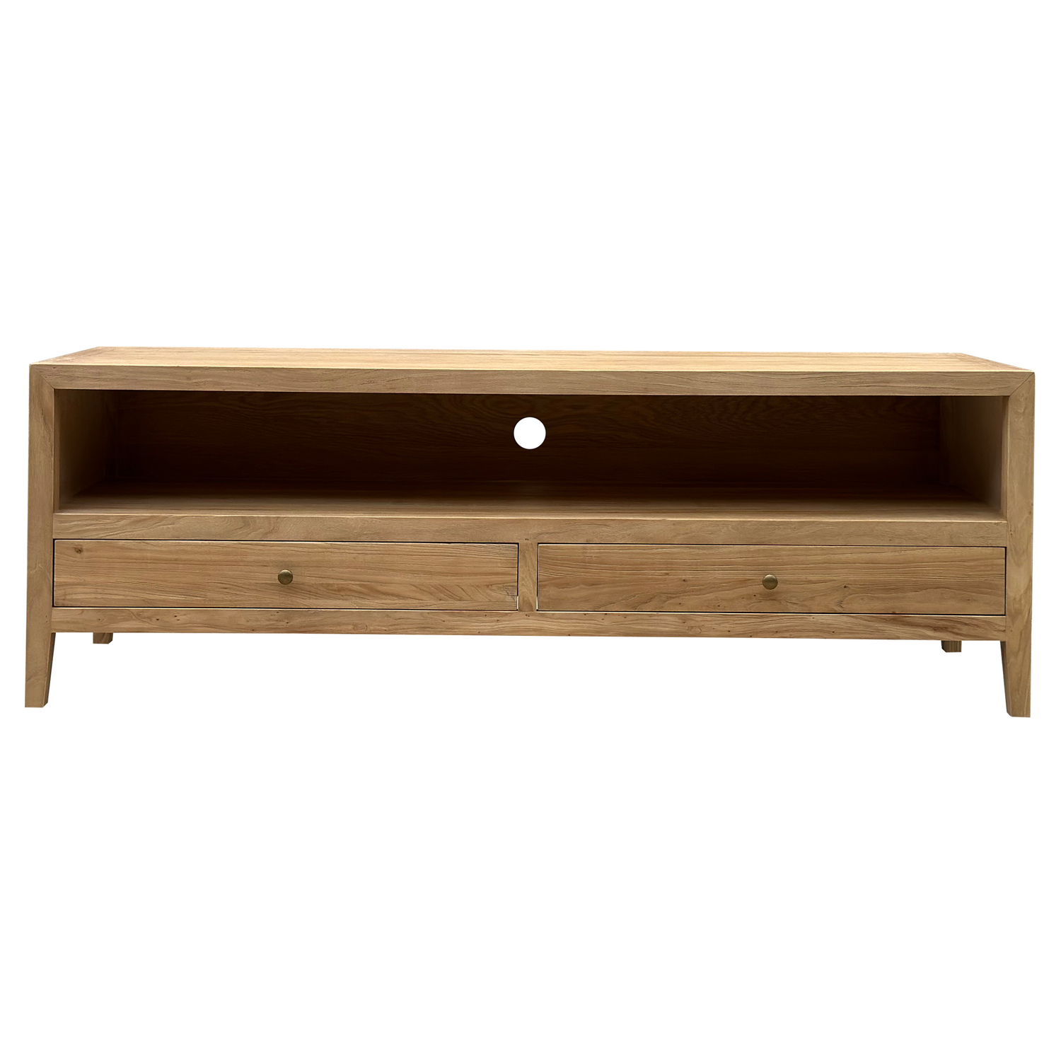 Corwin Reclaimed Elm Wood TV Unit