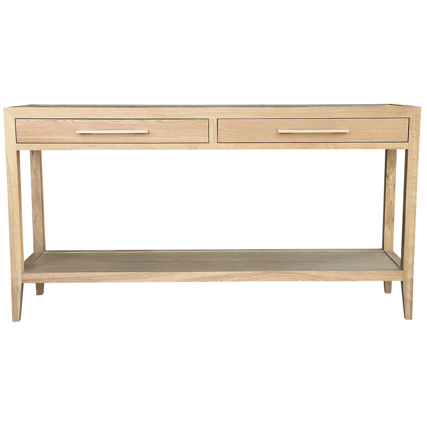French-Oak-Wood-Console-Table
