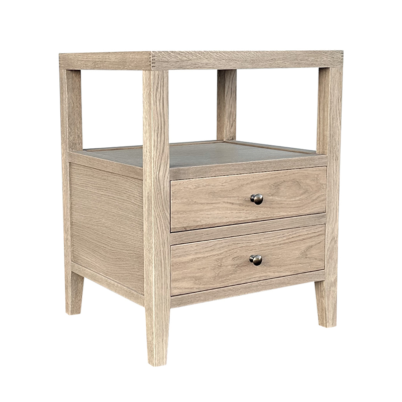 Tadahana Oak Wood Side Table