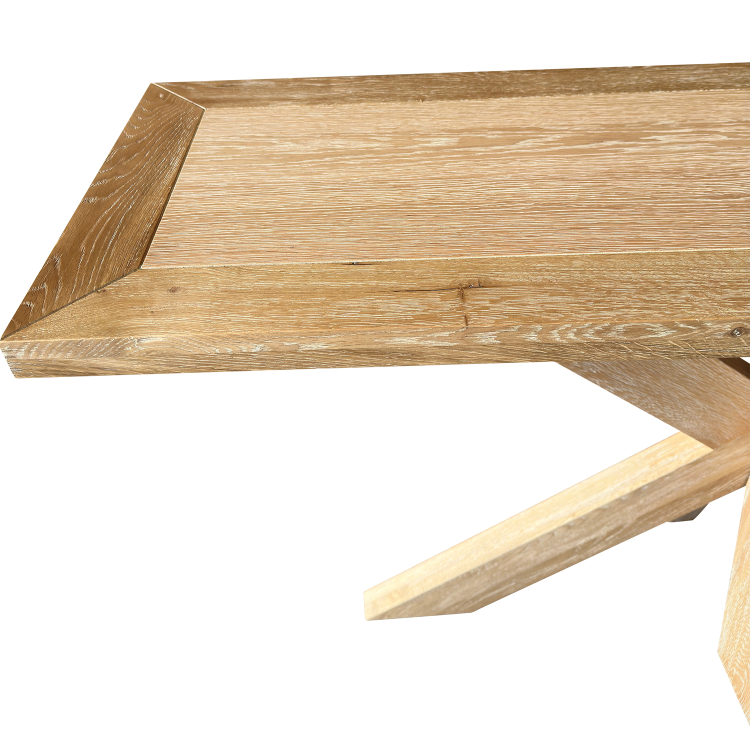 Drei Oak Wood Console Table