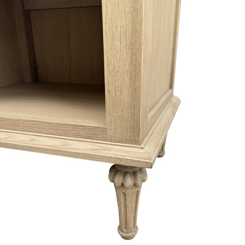 Jazmin Oak Wood Side Table
