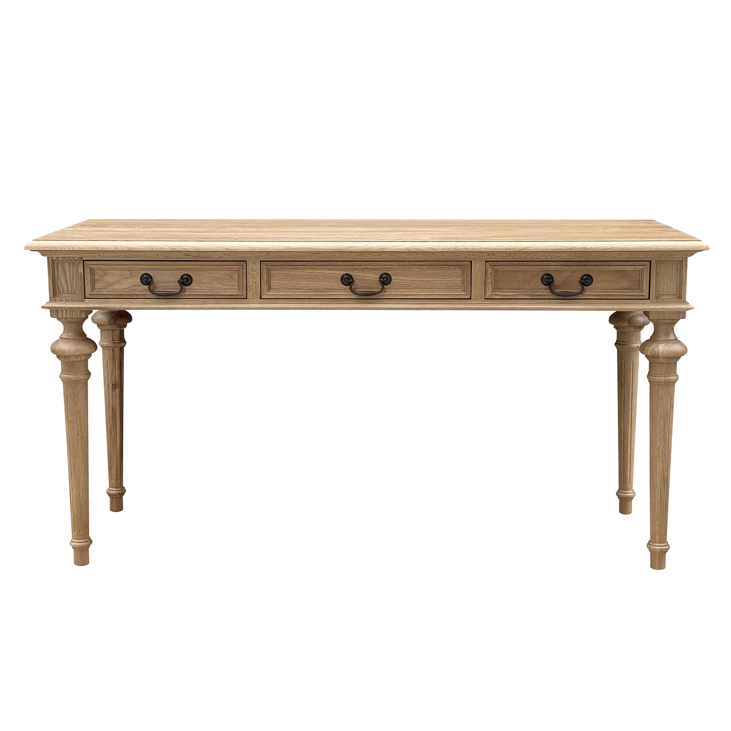Cisneros Oak Wood Writing Desk