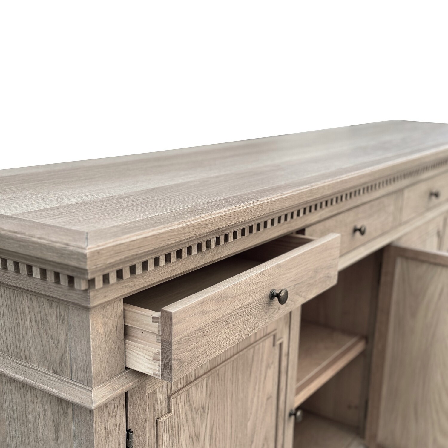 Denise Oak Wood Sideboard