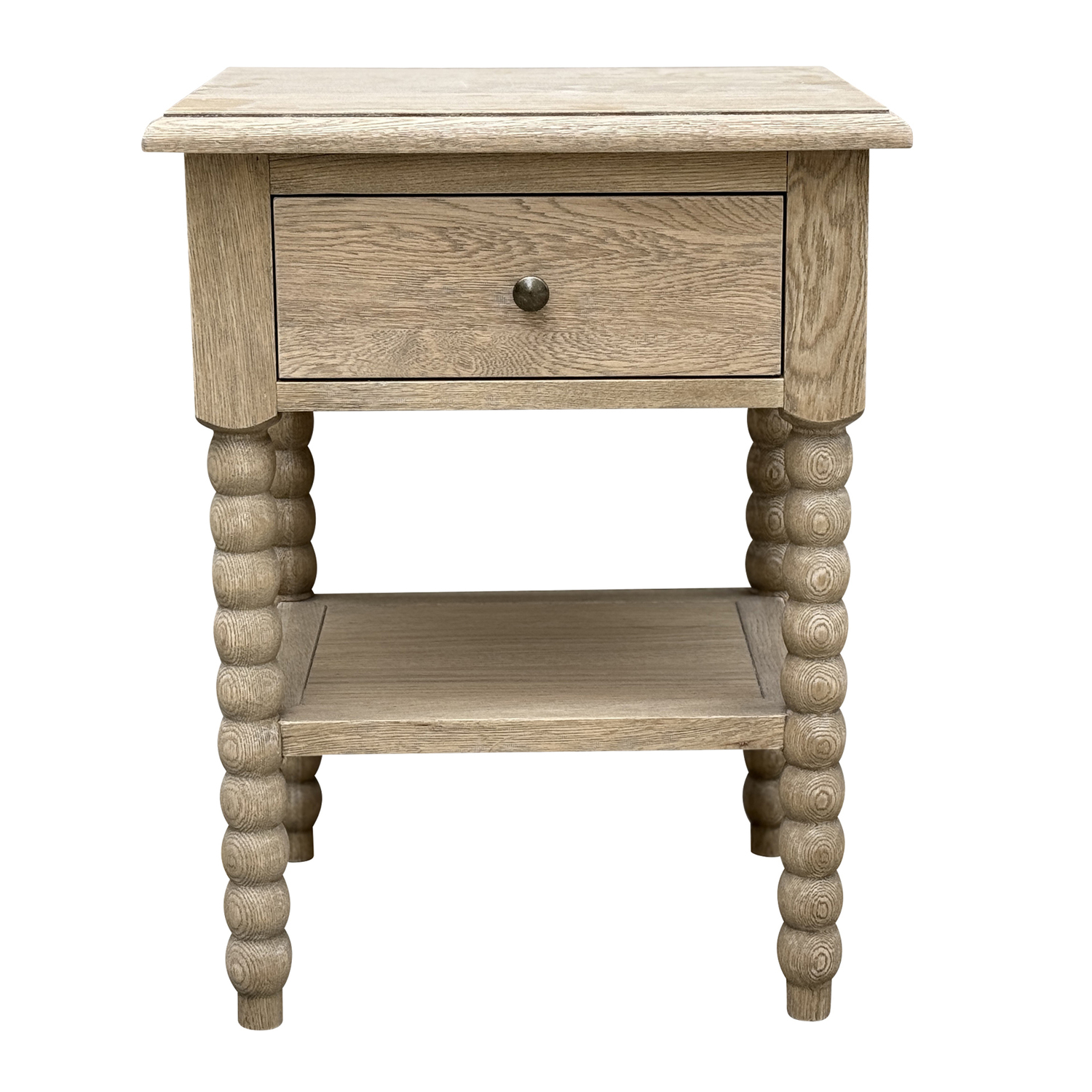 Dwayne Oak Wood Side Table