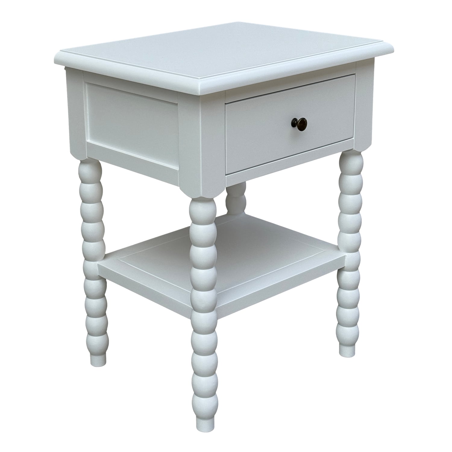 Dwayne Birch Wood Side Table