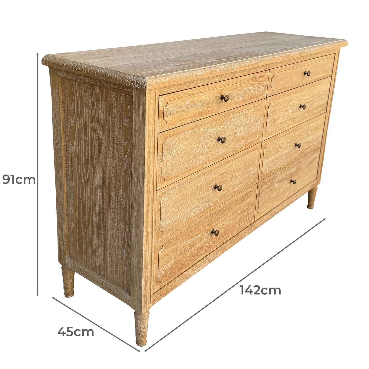 Dylan 8 Drawer Chest