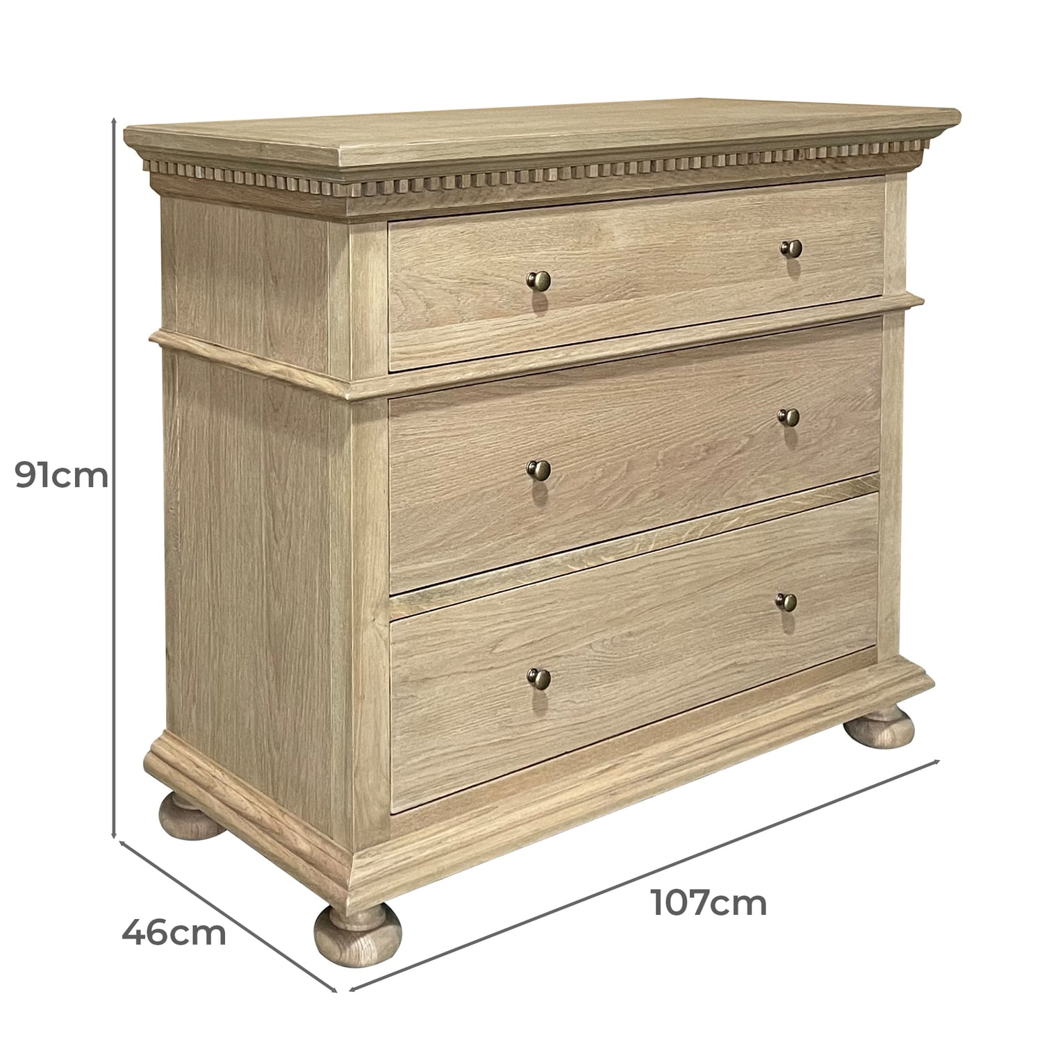 Aurelius 3 Drawer Chest