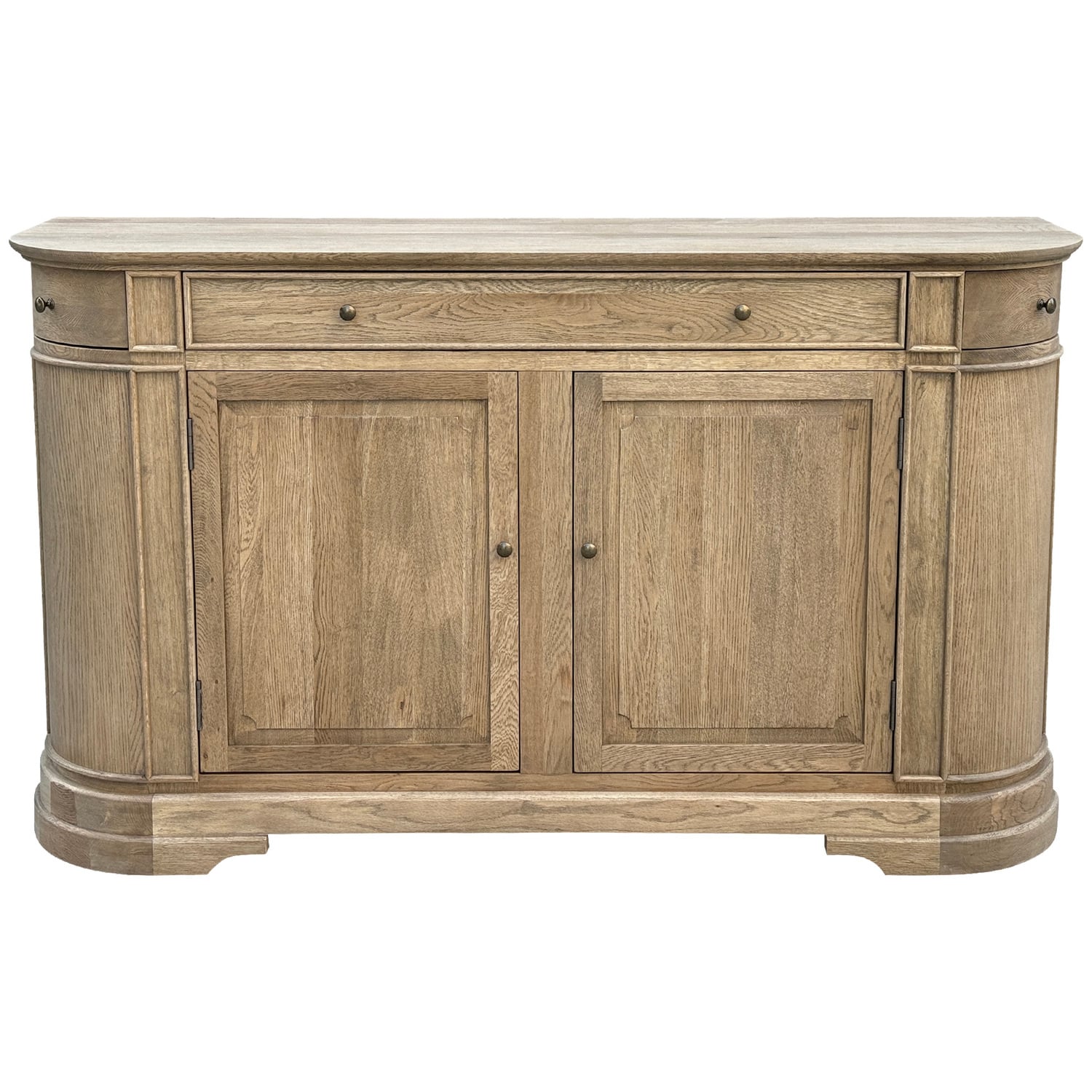 Zeke Oak Wood Sideboard