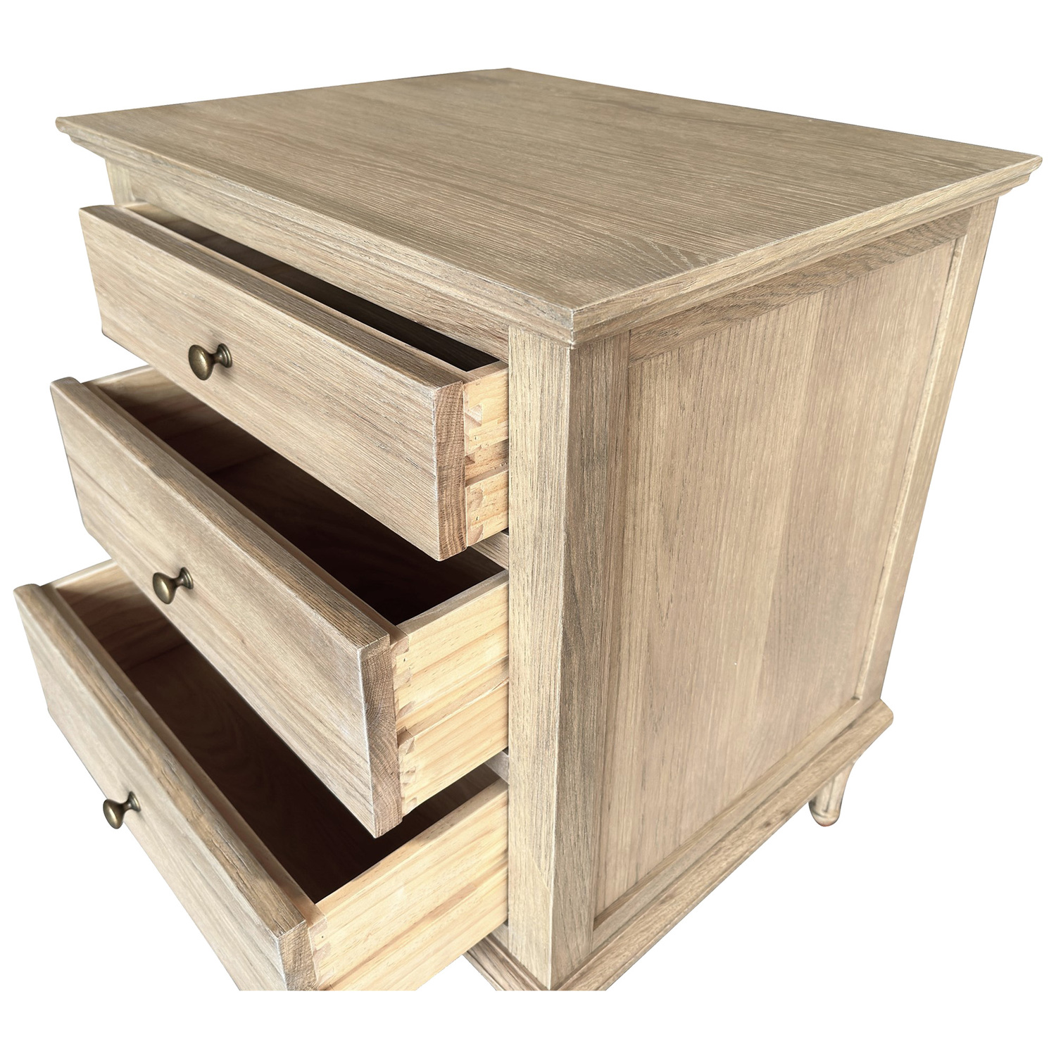 Emmerson Birch Wood Side Table