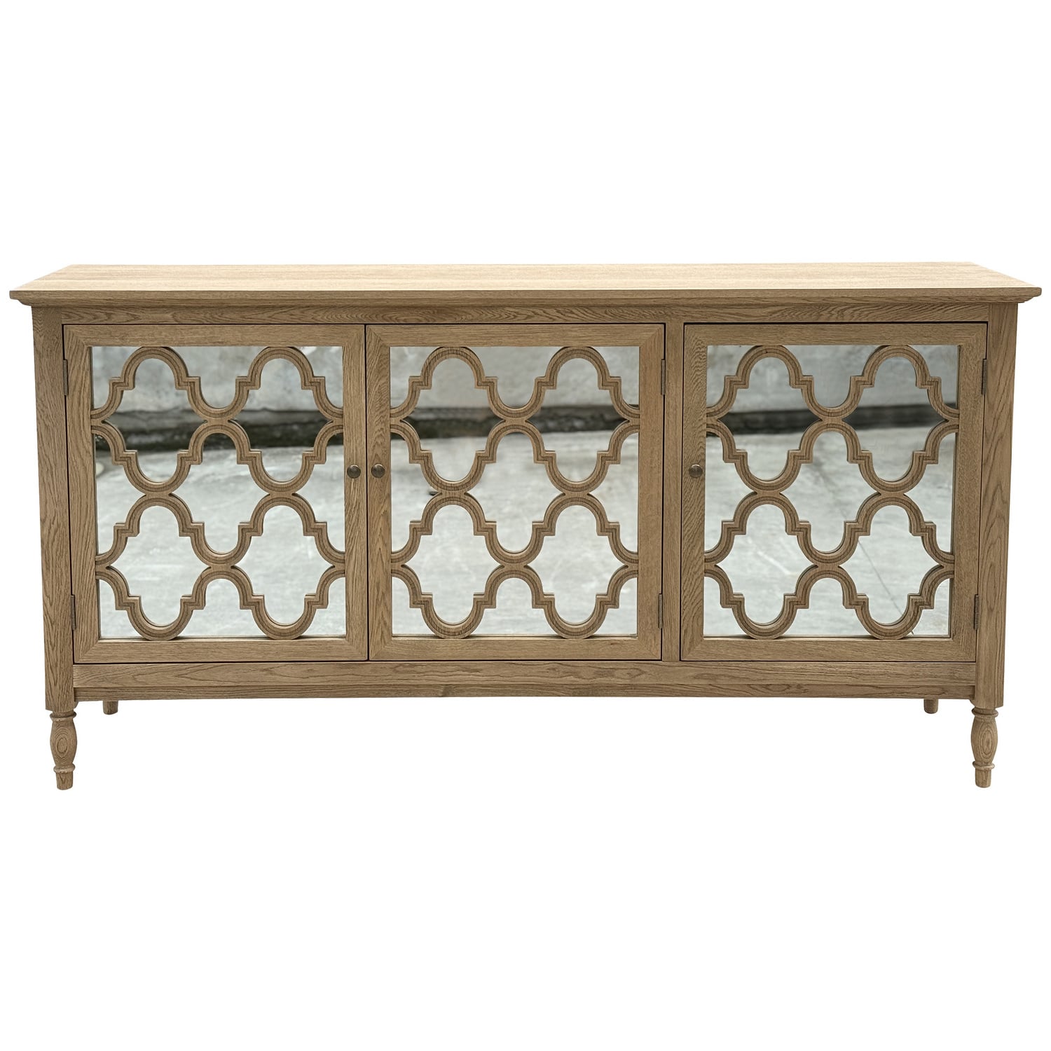 Sofia Oak Wood Sideboard