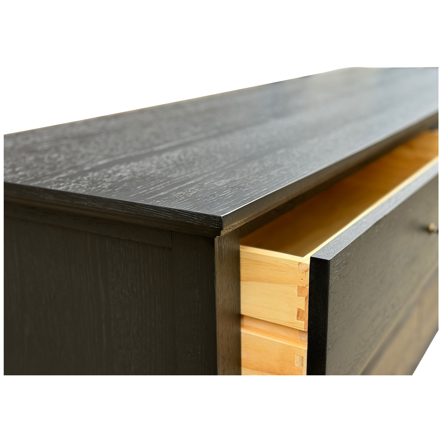 Harland 6 Drawer Oak Wood Dresser