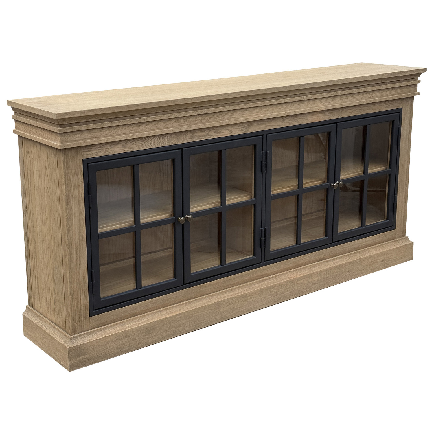 Crawford Oak Wood Sideboard