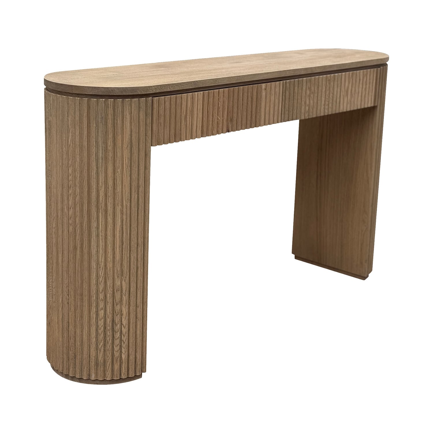 Anderson Oak Wood Console Table