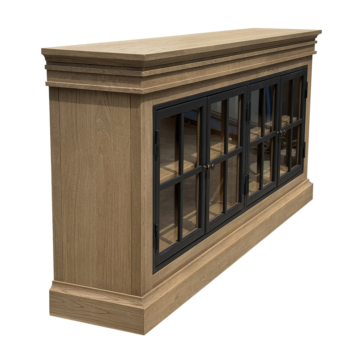 Crawford Oak Wood Sideboard