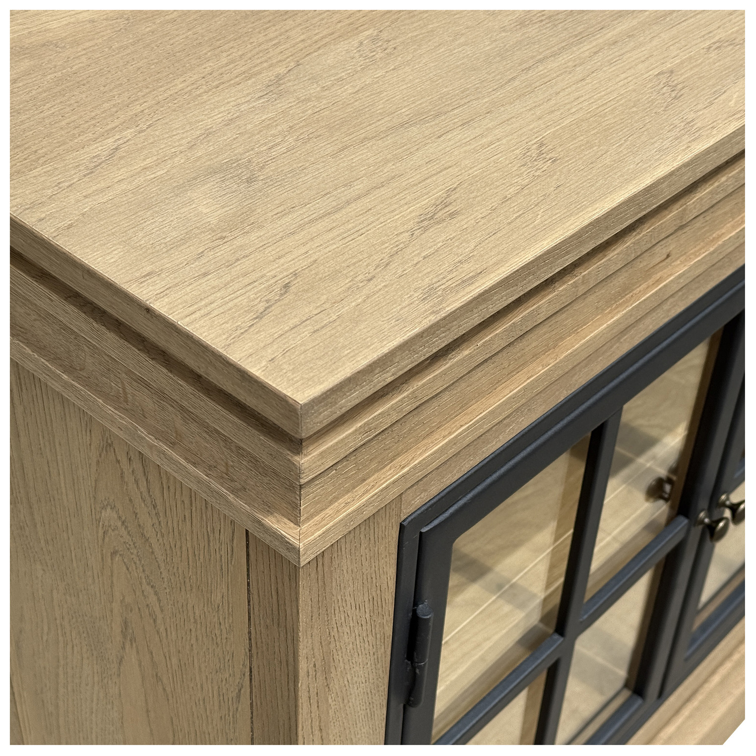 Crawford Oak Wood Sideboard