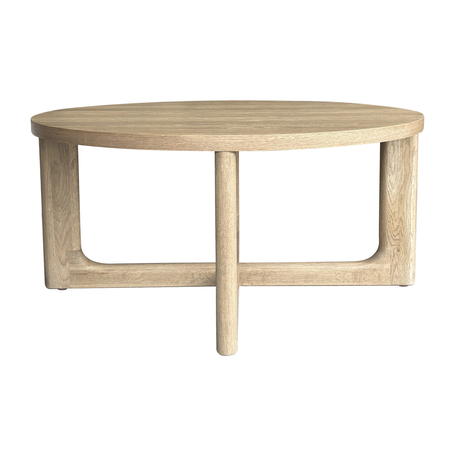Emery Oak Wood Coffee Table