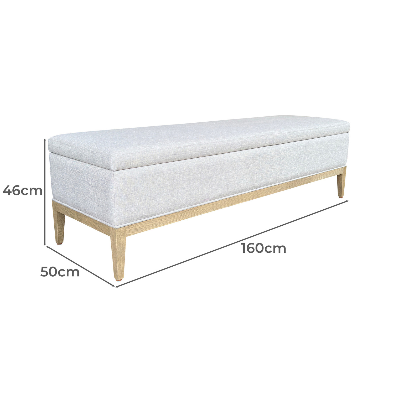 Sinclair Upholstered Storage Ottoman Bench