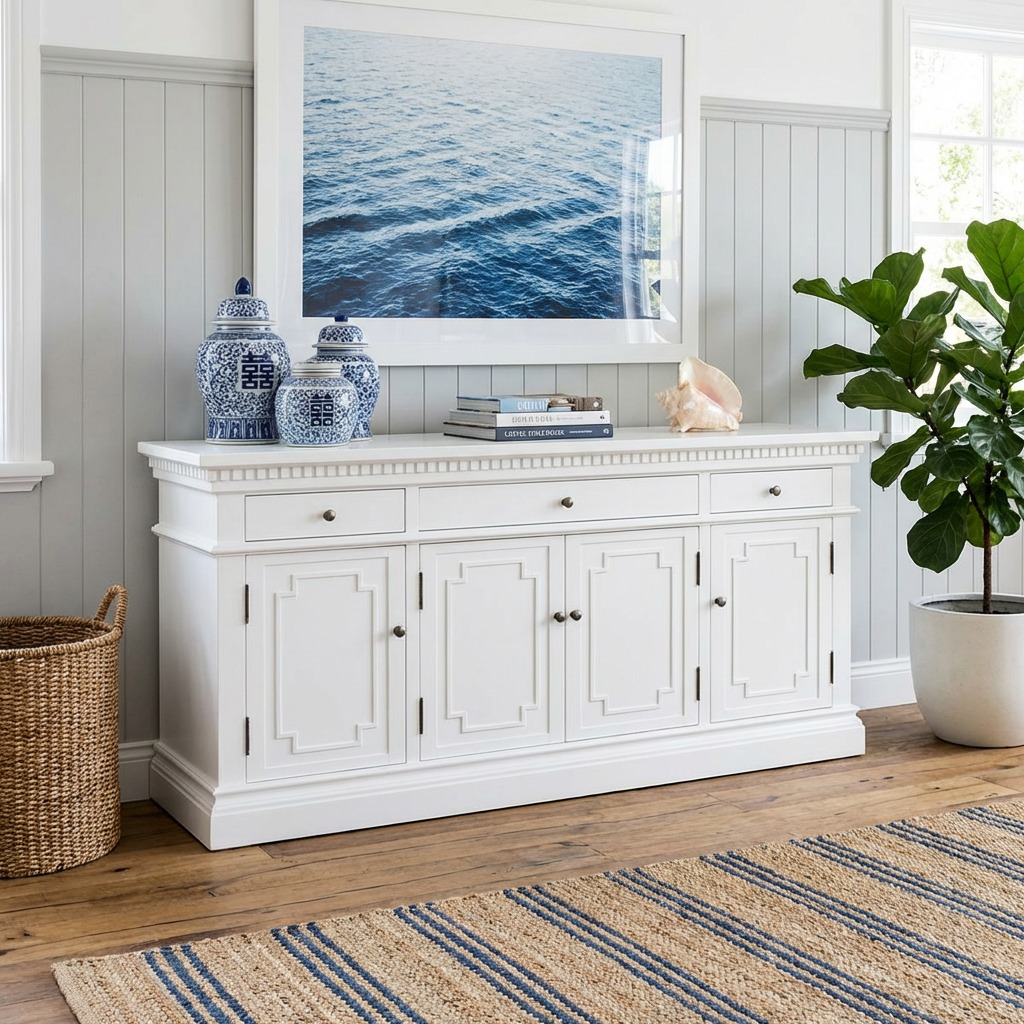 White St. James Sideboard