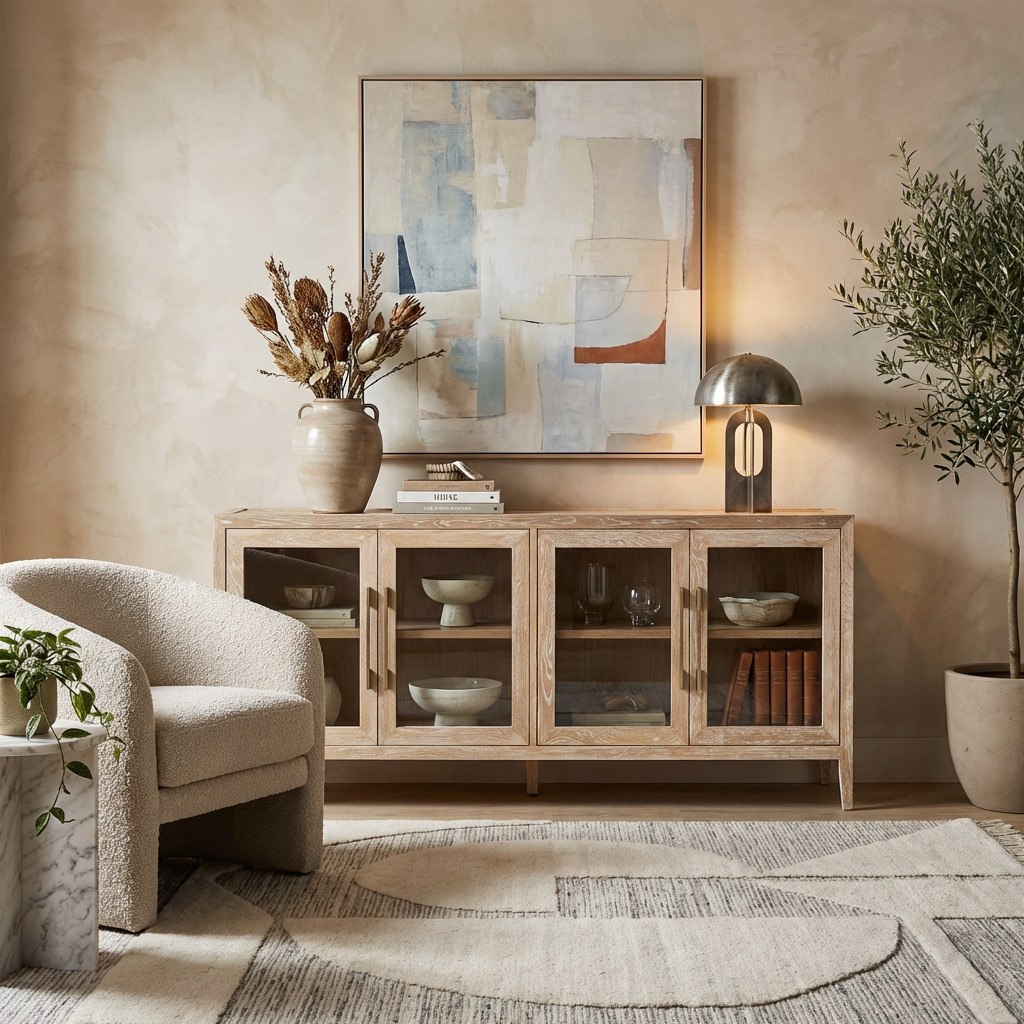 Manda 4 Door Sideboard