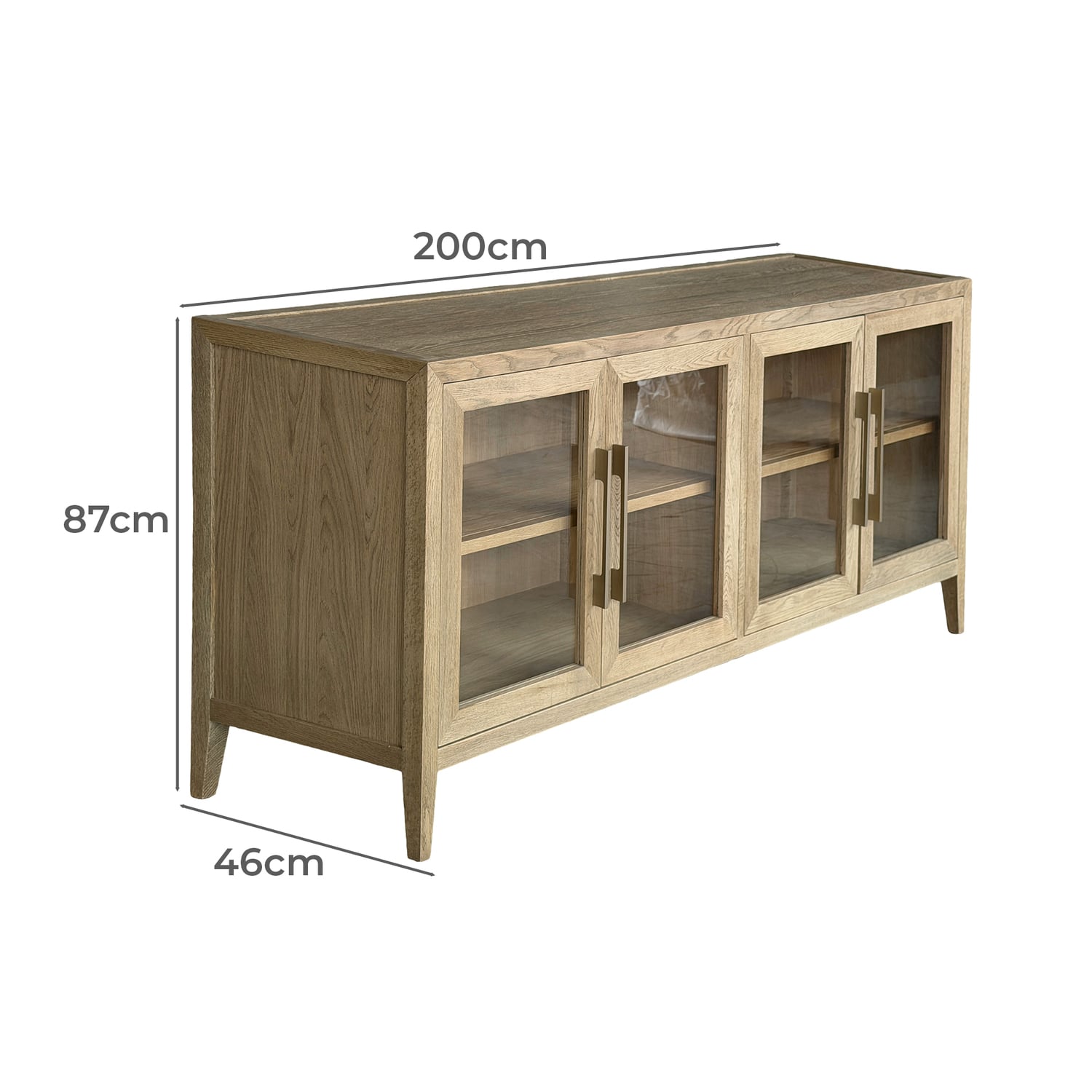 Manda 4 Door Sideboard