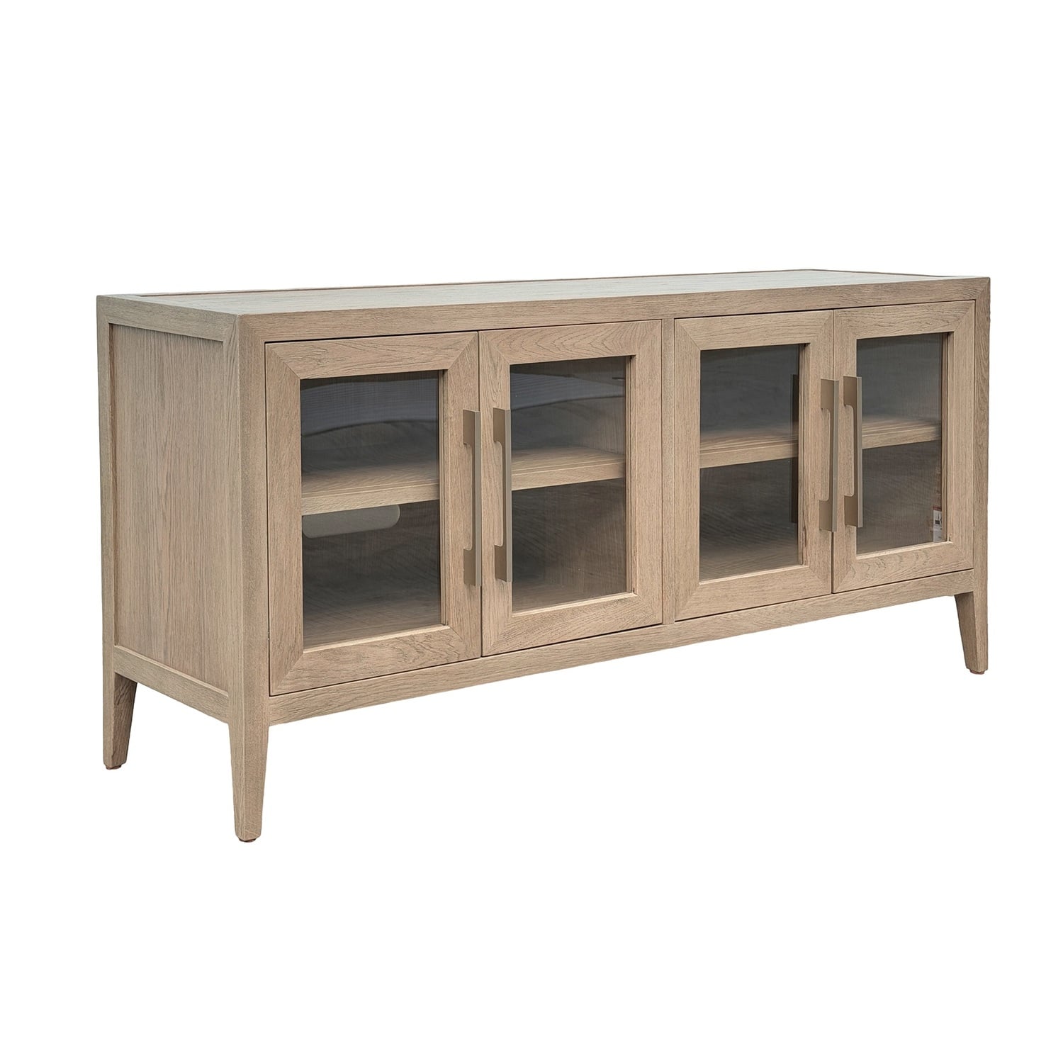 Balto 4 Door Oak Wood TV Unit
