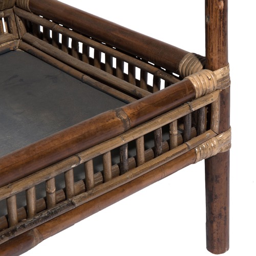 Seville Rattan & Bamboo Tea Cart