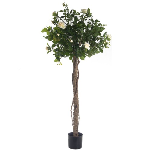 Faux Rose Topiary