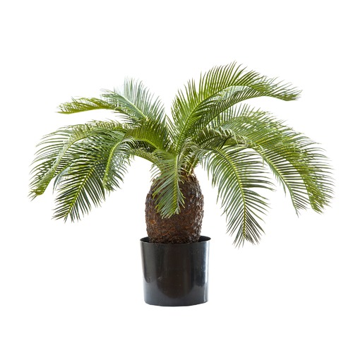 19 Leaves Faux Cycus Palm