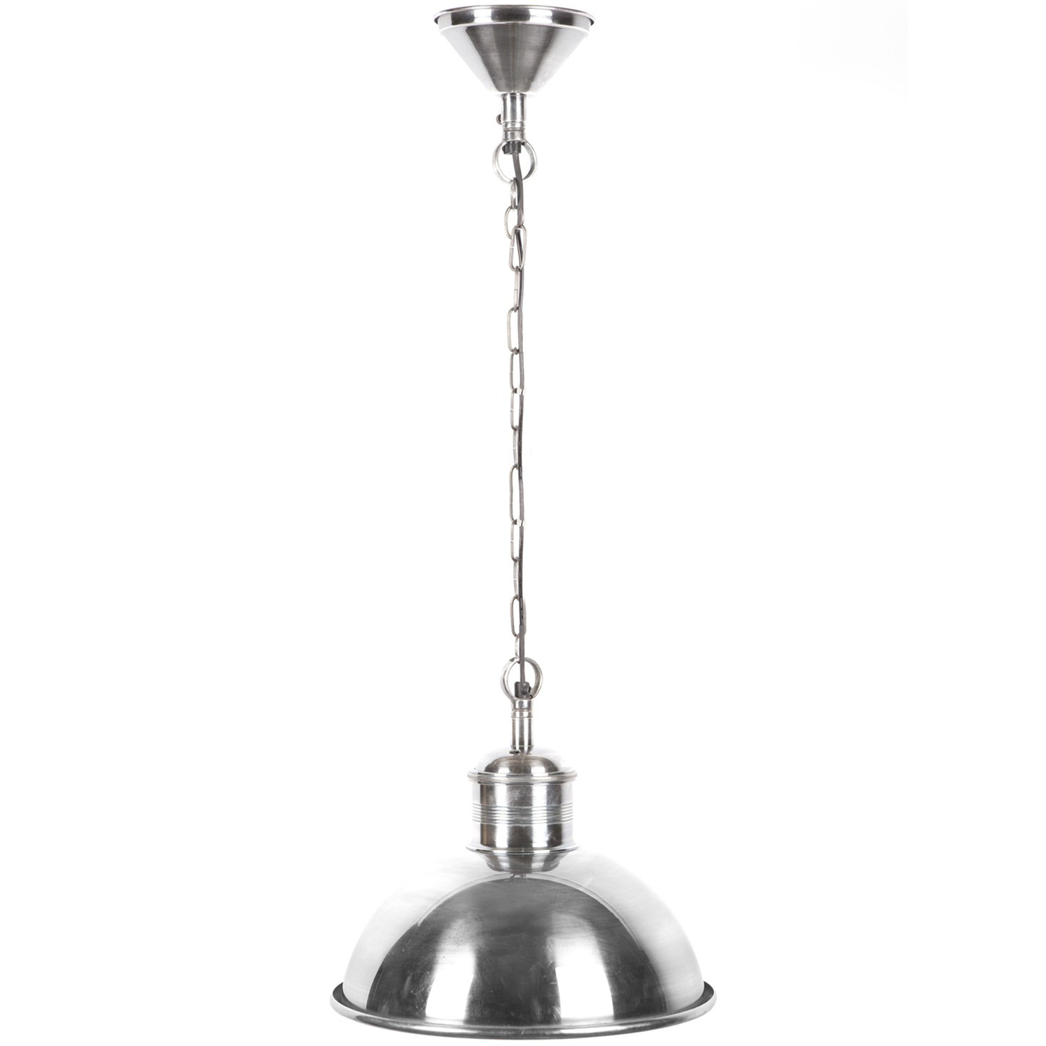 Antique Silver Boston Pendant Light