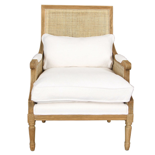 Hicks Rattan Cane Armchair