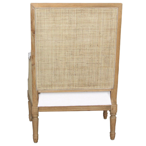 Hicks Rattan Cane Armchair