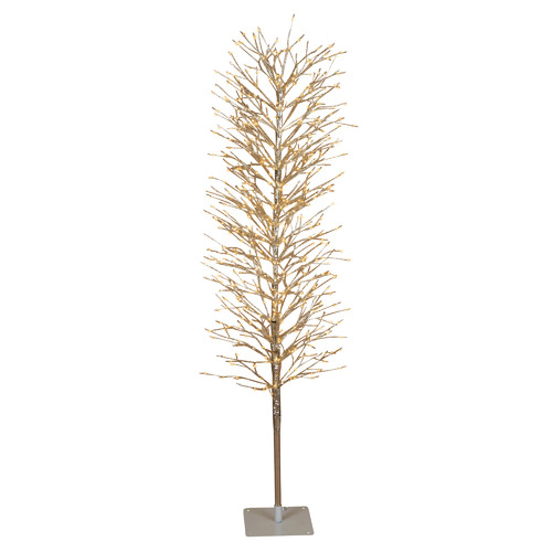 Silver 150cm Light Up Faux Branch Tree